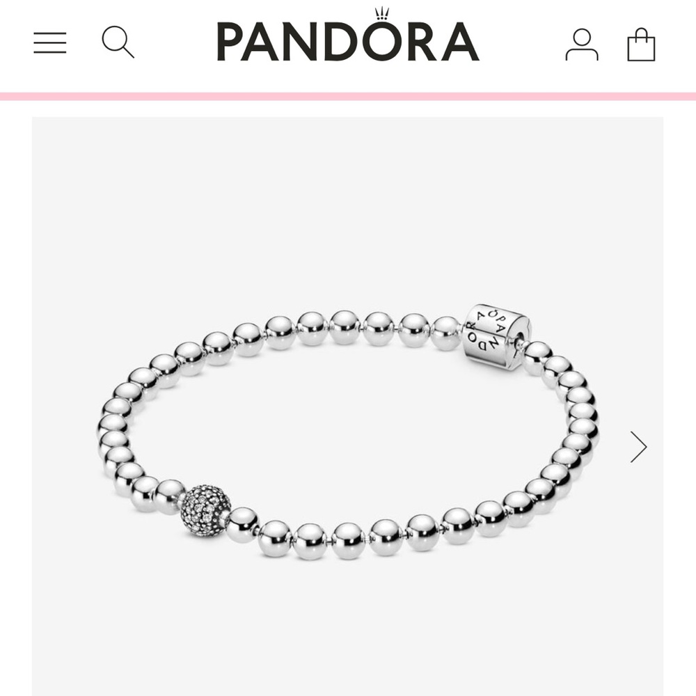 Pandora best seller Beads & Pavé Bracelet